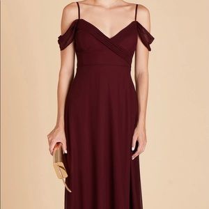 Birdie Grey Spence Dress in Burgundy